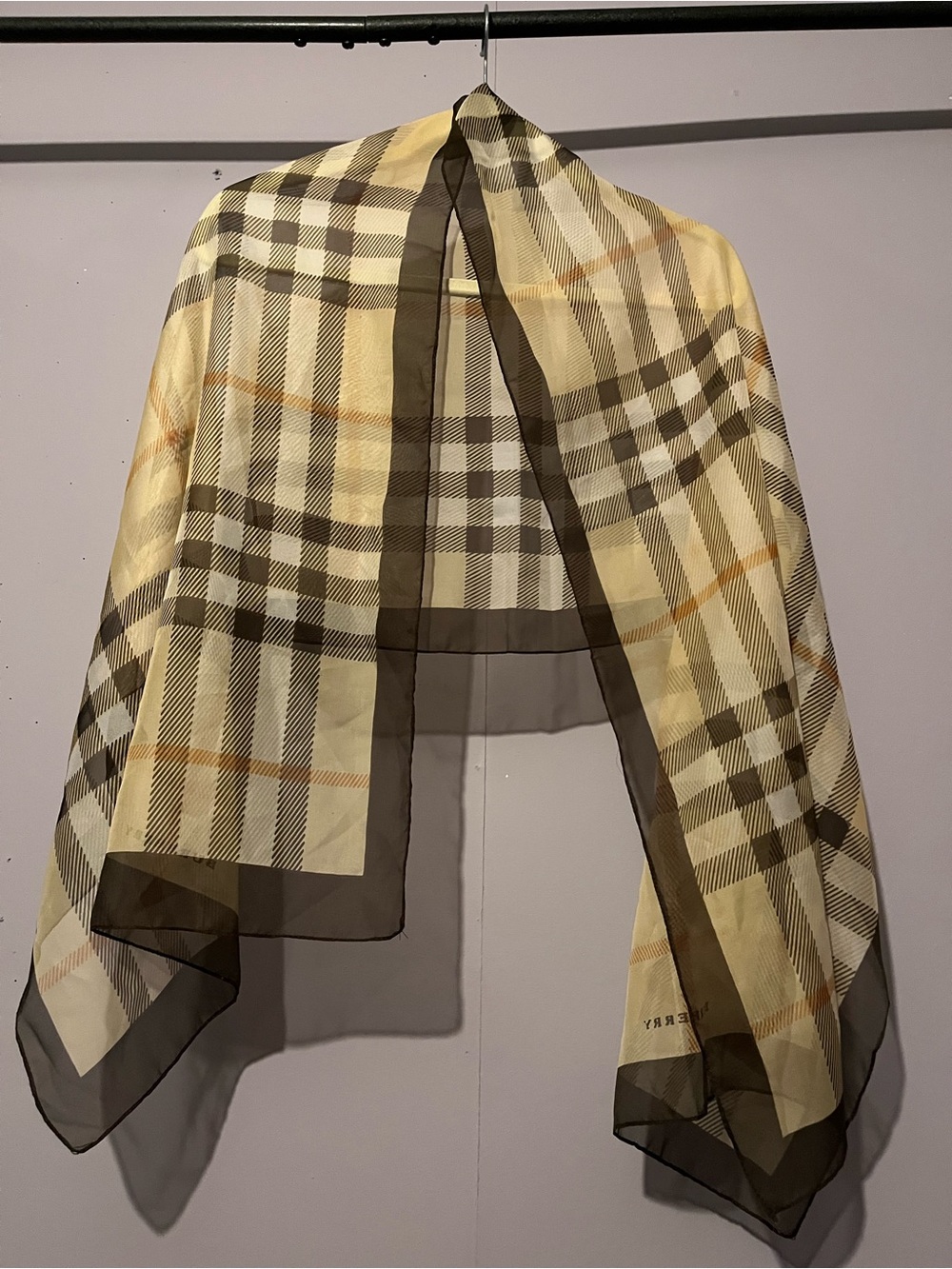 Burberry Nova Check Scarf